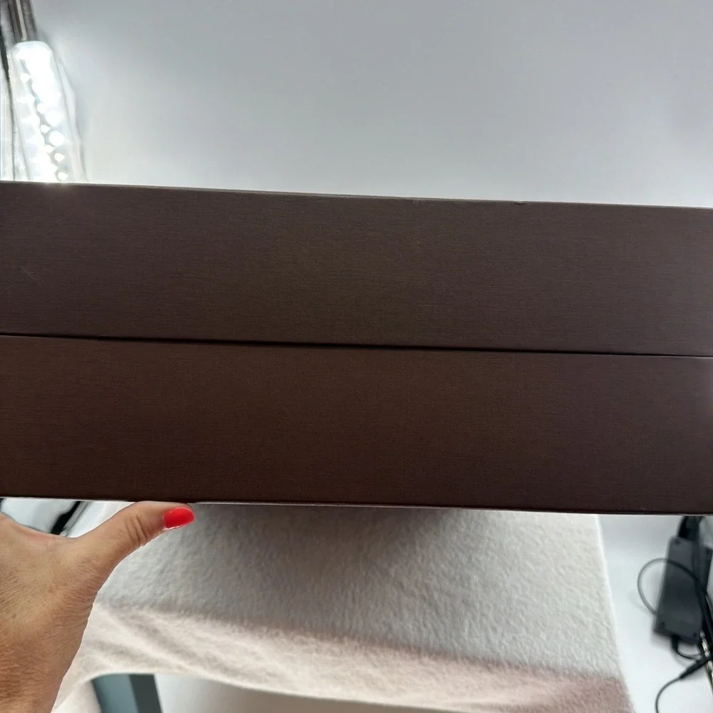 Louis Vuitton Brown Large Box With Lid 19.75
